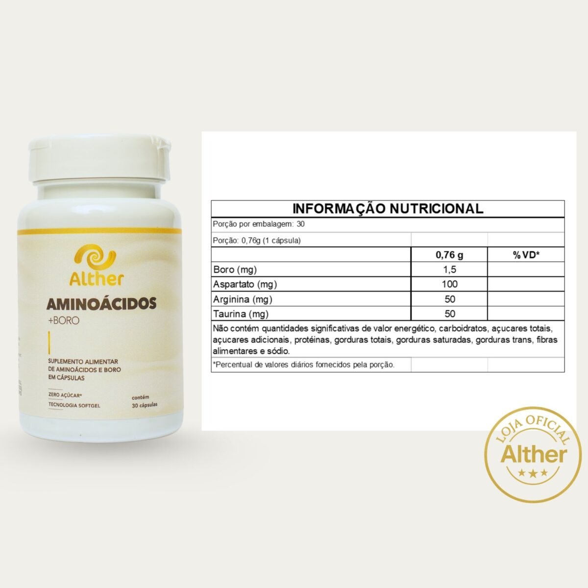 AMINOÁCIDOS + BORO 30CAP