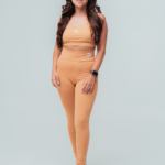 CONJUNTO TOP + LEGGING LARANJA