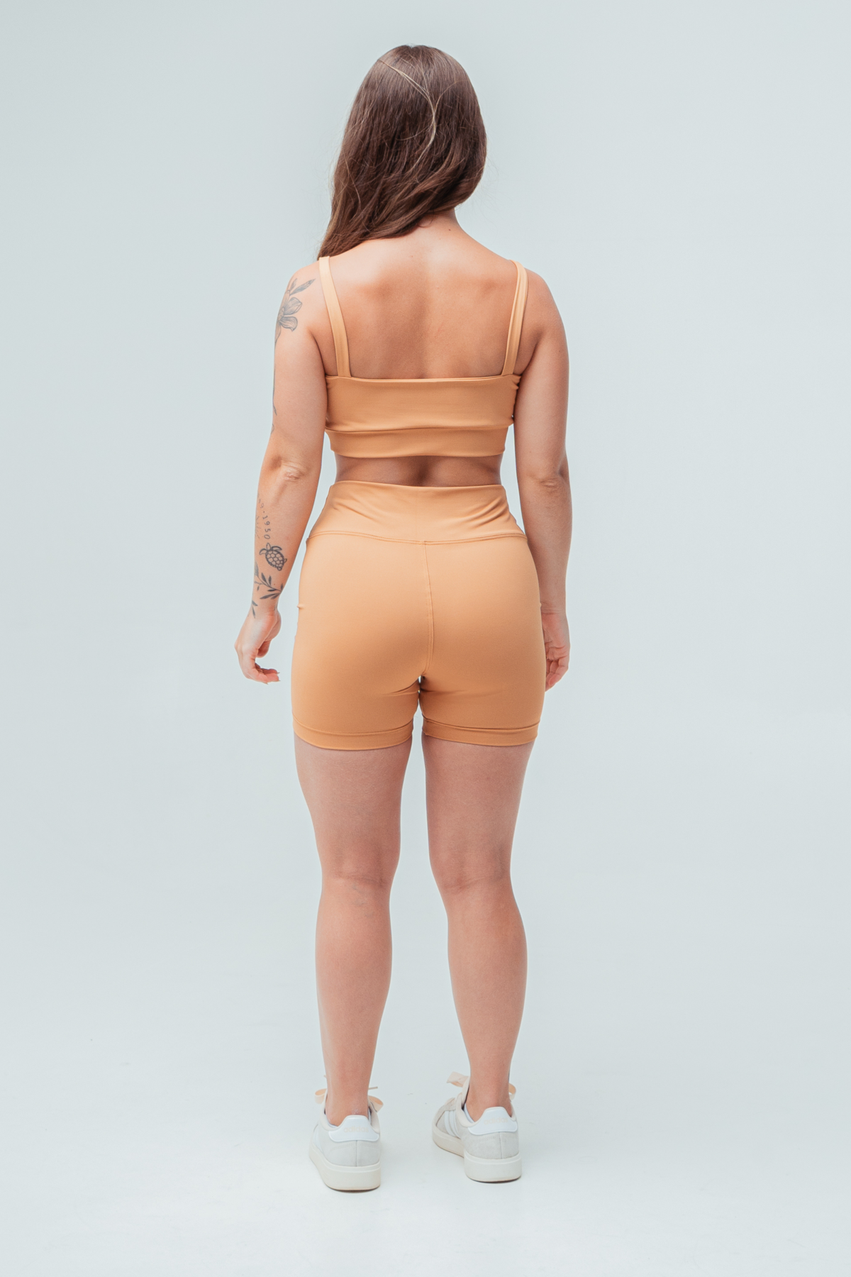 CONJUNTO TOP + SHORT LARANJA