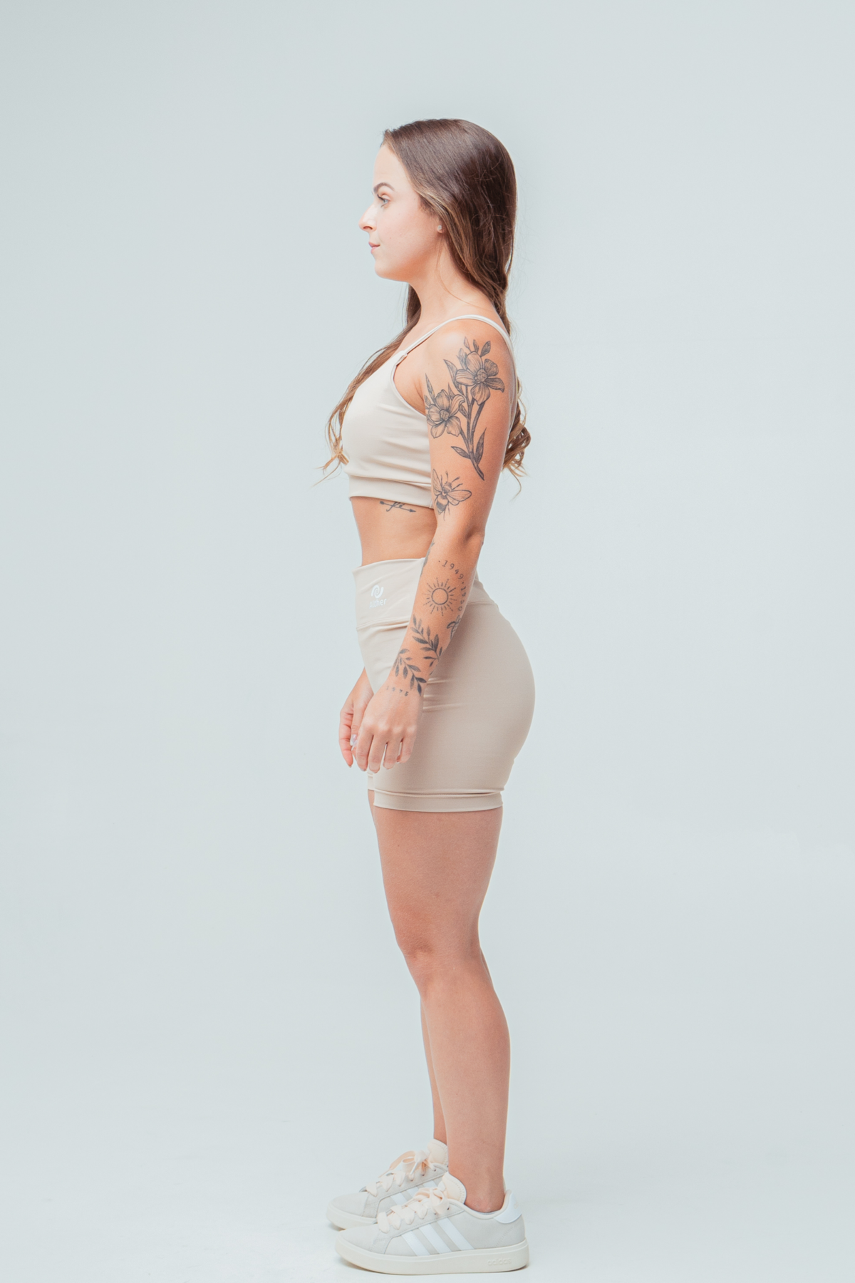 CONJUNTO TOP + SHORT NUDE