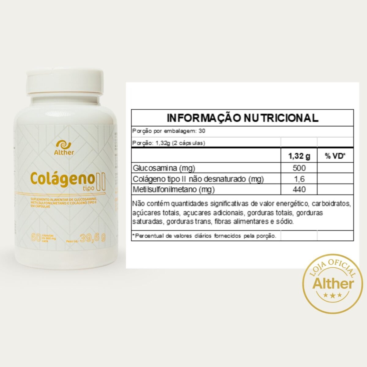 COLÁGENO TIPO II 60CAP