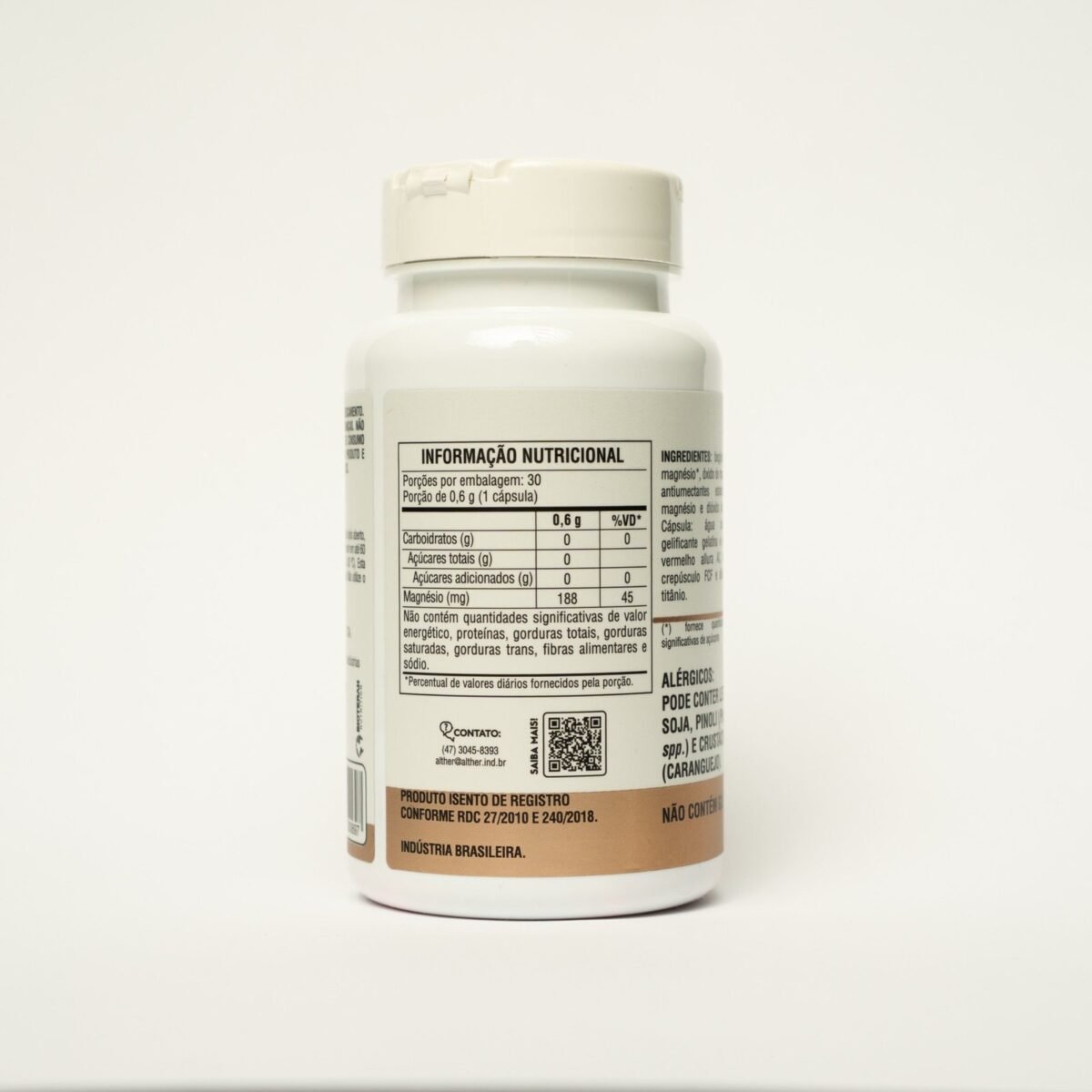 MAGNÉSIO QUELATO 30CAP