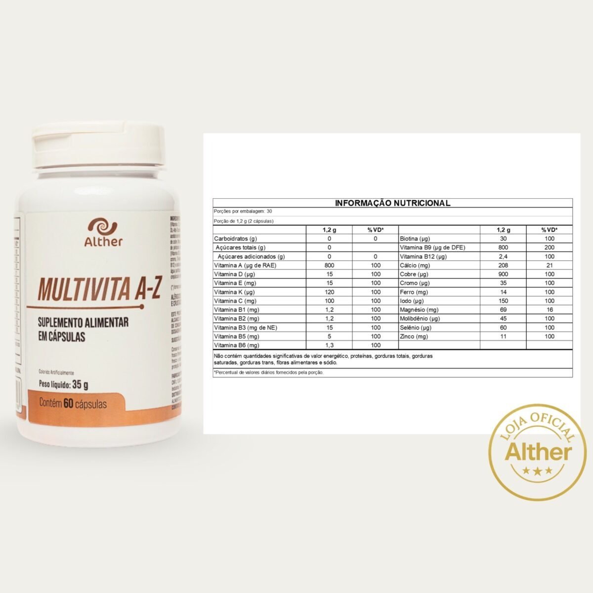 MULTIVITA A-Z  60CAP
