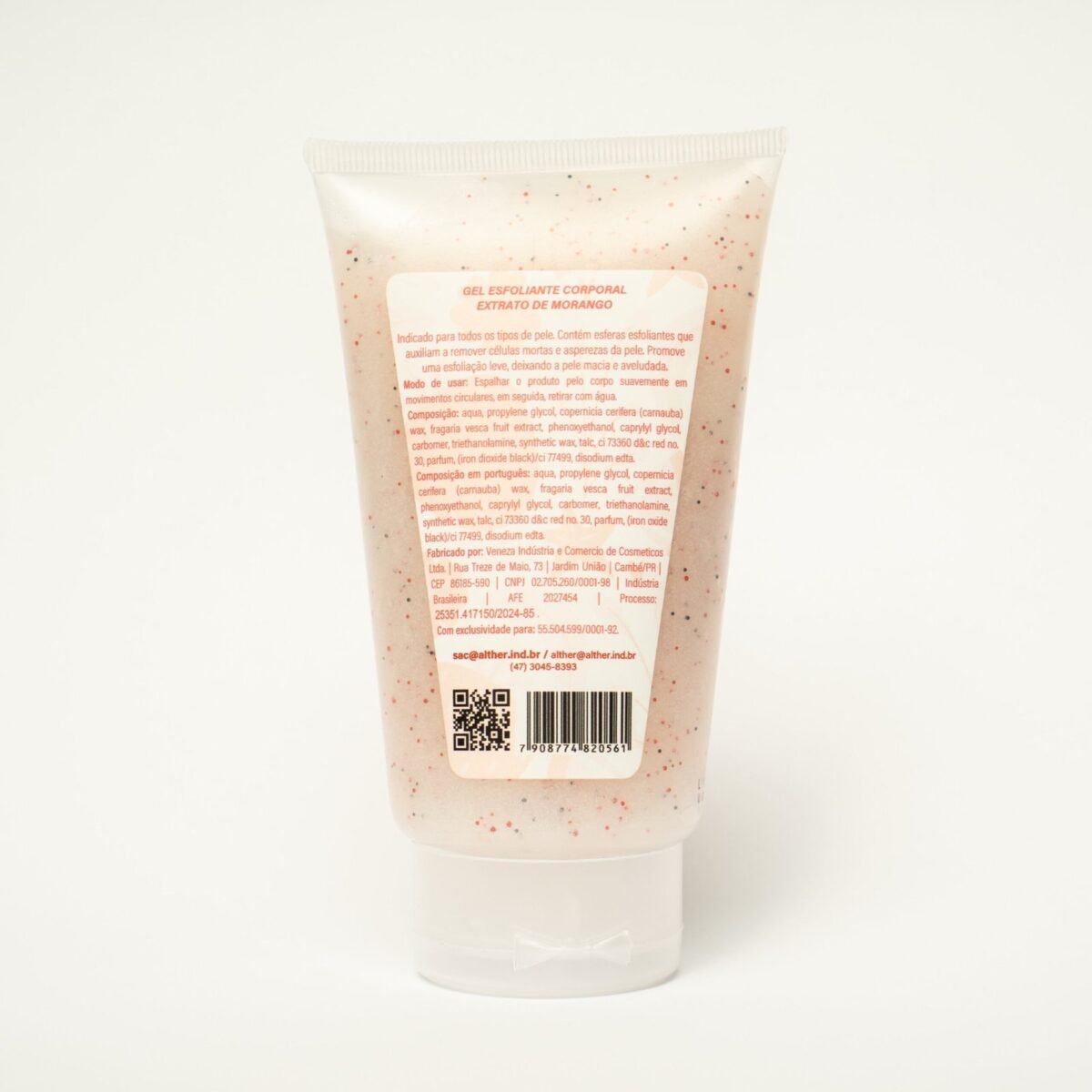 ESFOLIANTE CORPORAL MORANGO 150G