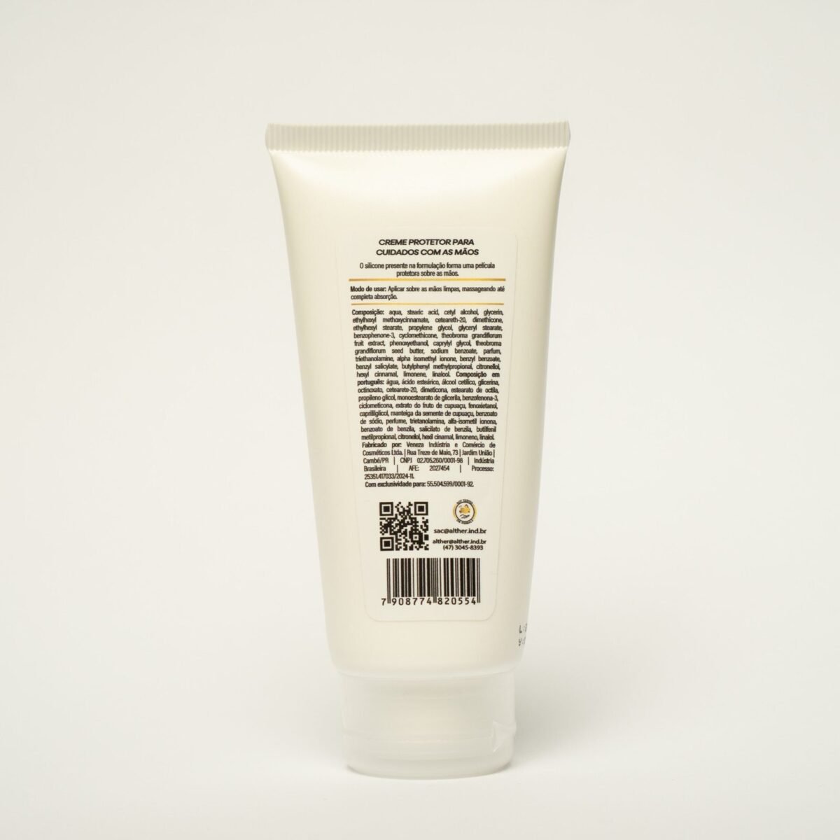 CREME PARA MÃOS LUVAS DE SILICONE 60G
