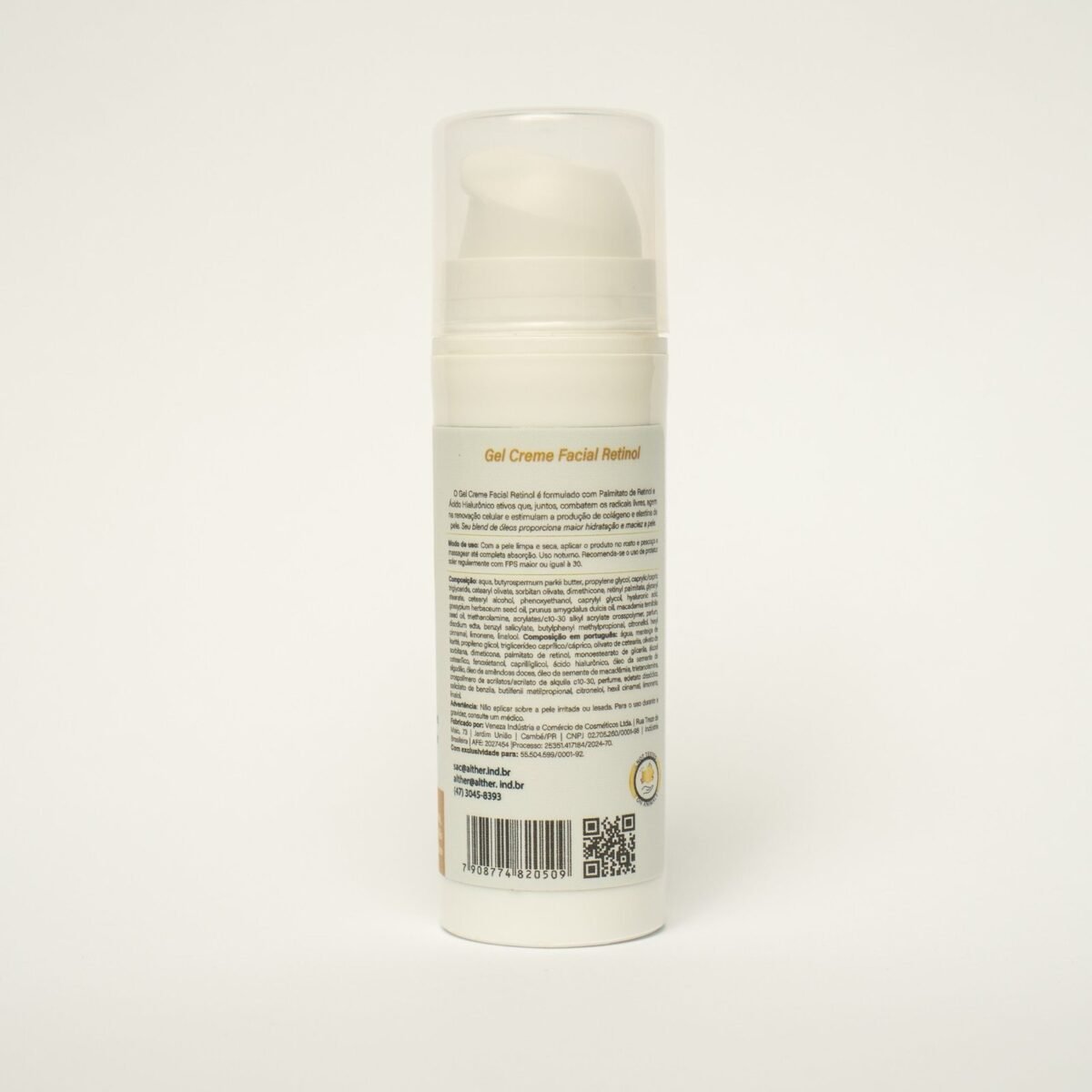 GEL CREME FACIAL RETINOL 30G