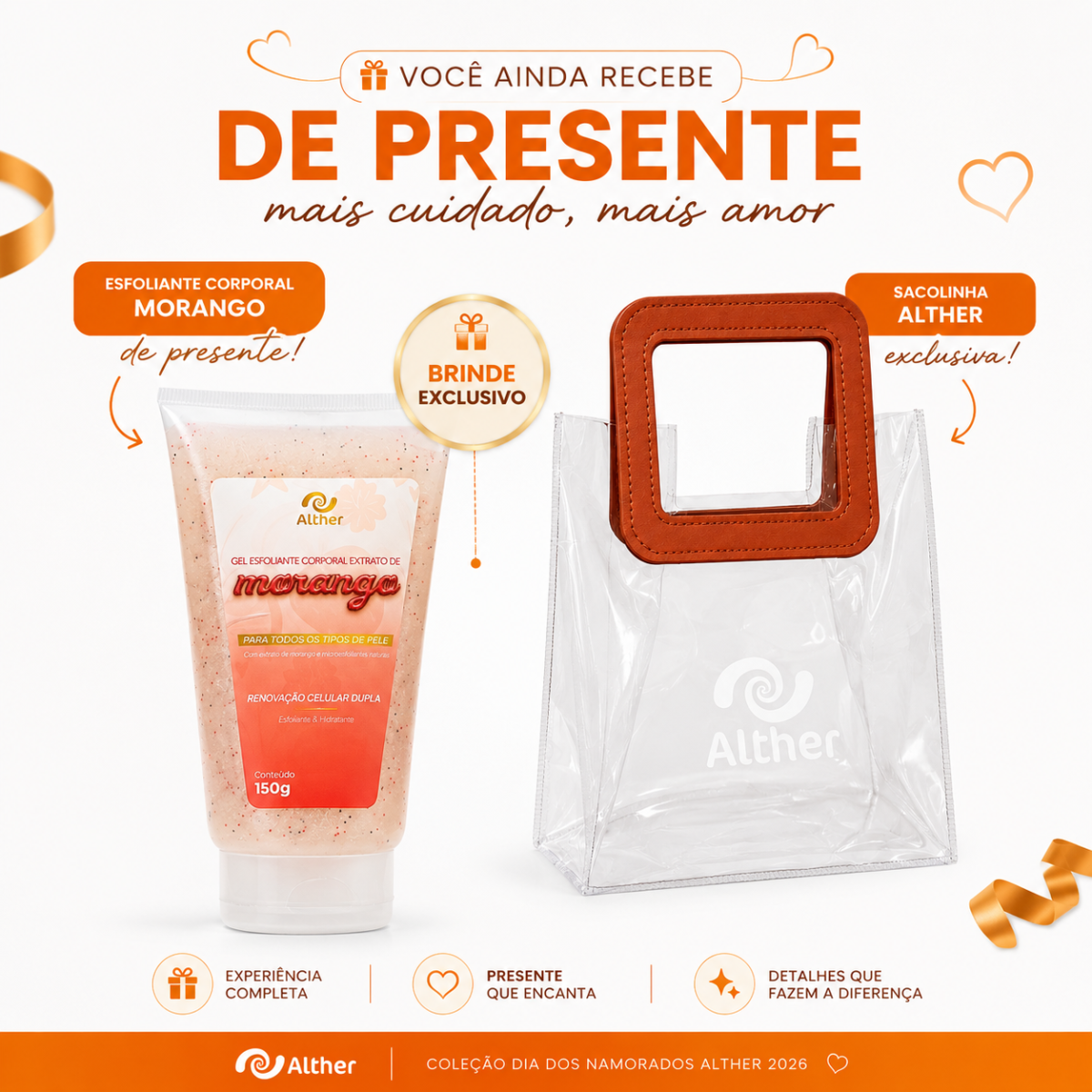 Kit Noite Inesquecível ALTHER | Linha Hot Completa + Brinde