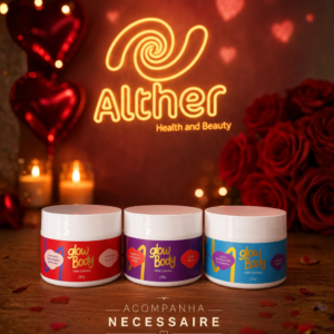 Kit Bumbum dos Sonhos ALTHER | Esfoliação + Hidratação Completa + Necessaire Brinde